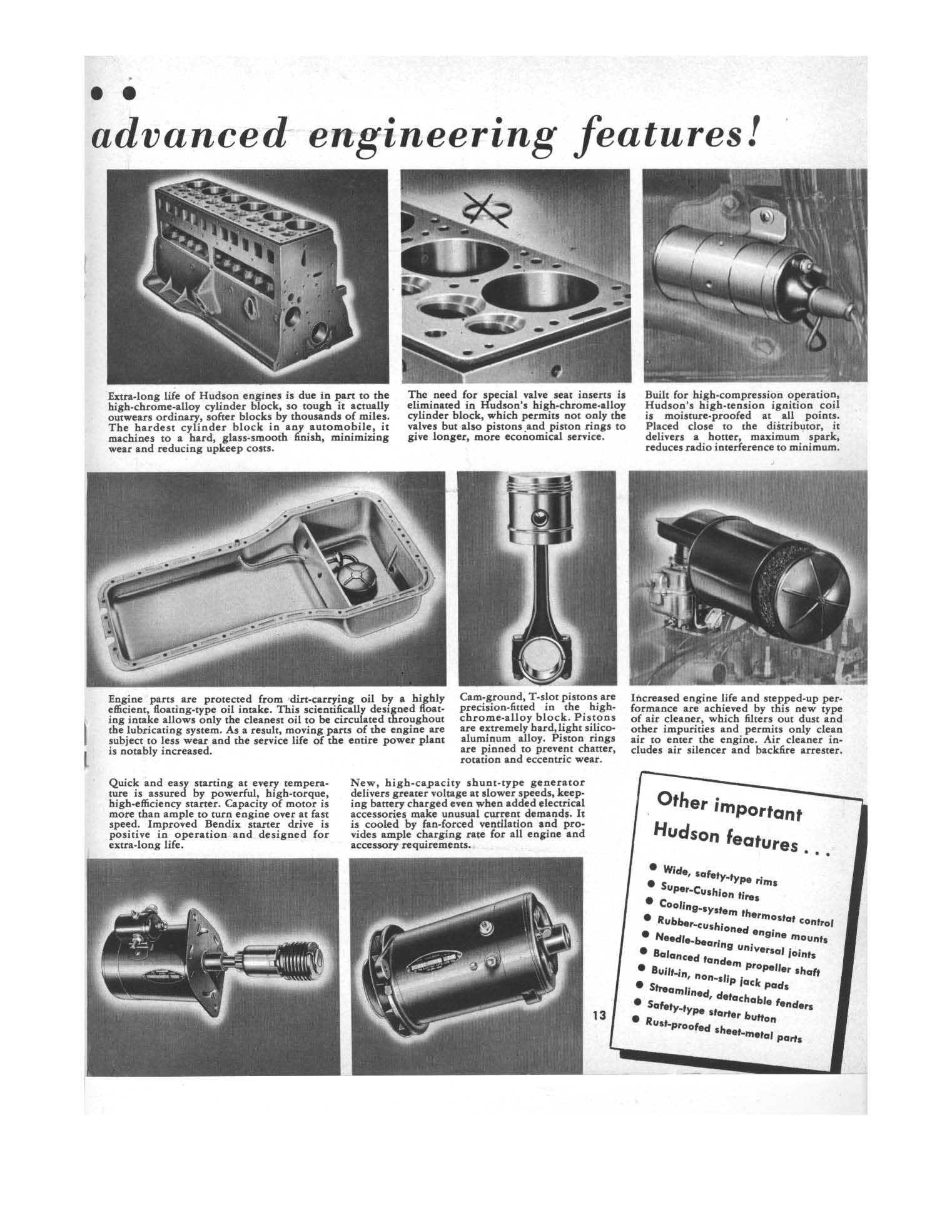 1950 Hudson Sales Booklet Page 14